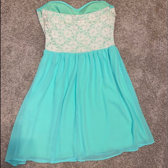 Teal Dress - Picture 2 of 2